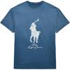 Polo Ss24 Crew Neck Logo Print Short Sleeve T-Shirt Men T Shirts Blue MNPOTSH1N822311-410