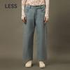 LESS 2023 Autumn Straight-Leg Denim Jeans