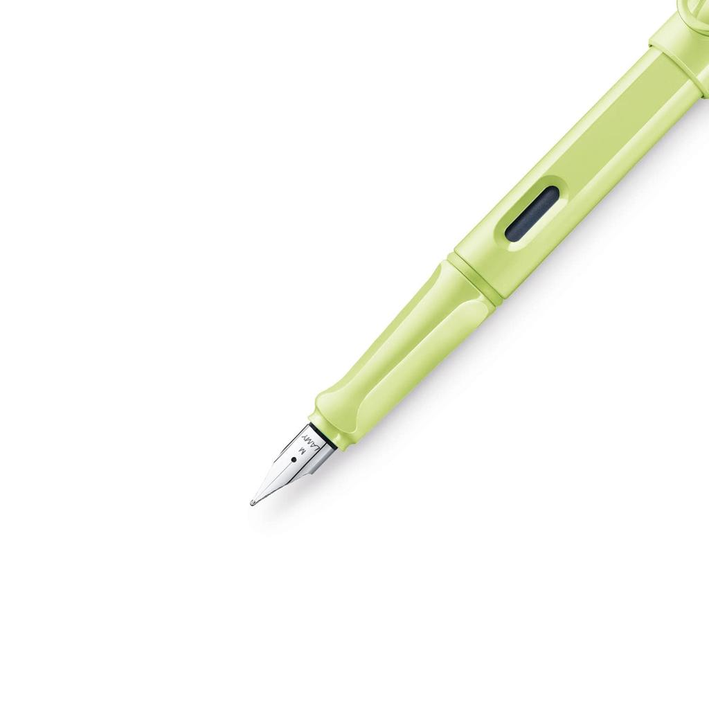 LAMY Fountain Pen M Medium Nib Safari Spring Green Official Import LD0SG-M