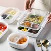 Microwavable, Insulated, Food-Grade Bento Lunch Box for Office with Dividers