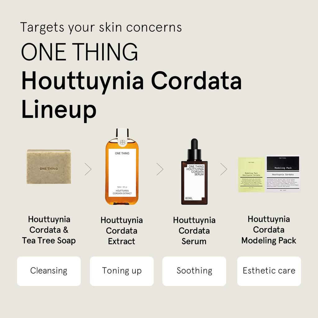 ONE THING Dokudami Tea Tree Soap 100g Rough Skin Improvement Dokudami Body Care Back Decolletage Shampoo Soap -