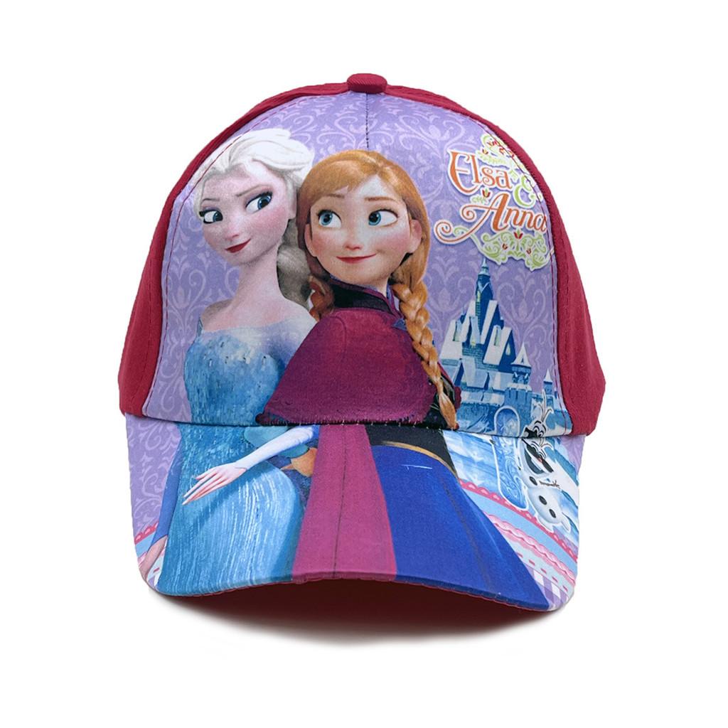 Baseball Character Frozen Hat With Breathable Polyester Material Protection Sun