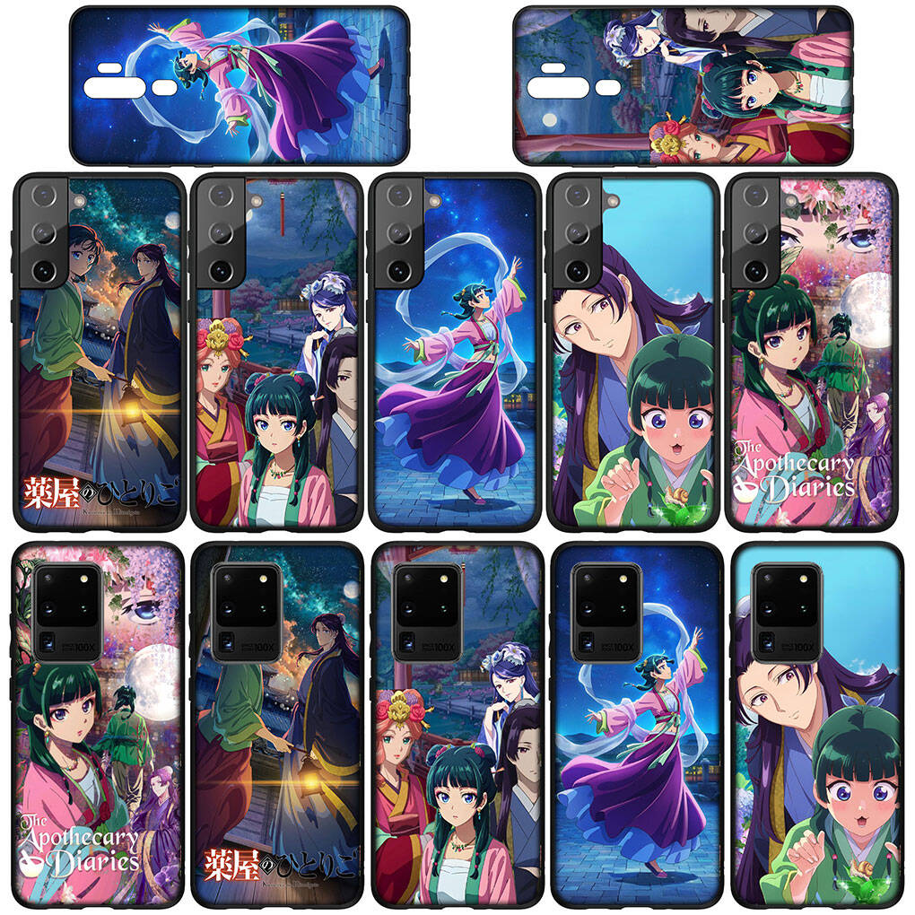Для iPhone 17 16 15 Xiaomi Poco F7 F8 X7 X6 C85 C75 C71 M8 Redmi Note 14 13 12 11 Pro Max 14C 13C 15C A4 Чехол для телефона Аниме Дневники аптекаря Чехол
