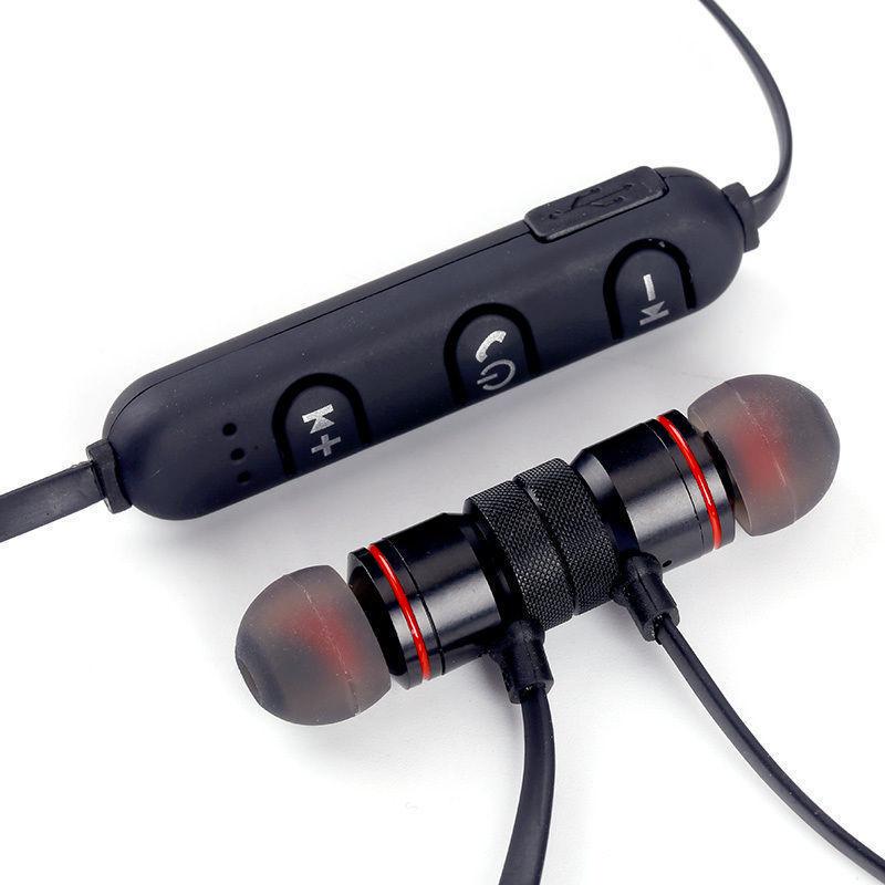Магнитная гарнитура Bluetooth-наушники Беспроводные спортивные Bluetooth-магнитные наушники для Iphone Samsung