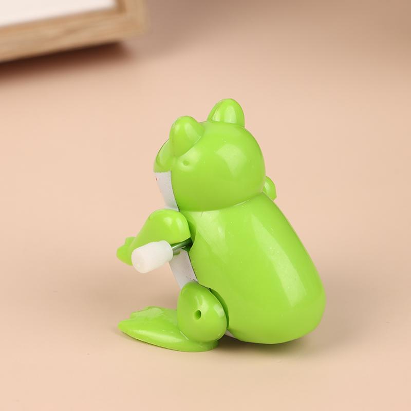 Kawaii Clockwork Frog Toy Смешные прыгающие игрушки-лягушки Креативные заводные игрушки-животные Игрушка для снятия стресса для детей Подарки