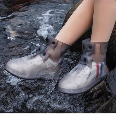 Взрослый бахил дождливый день водонепроницаемый бахил резиновые сапоги дождевик уличный дождевик пескозащитный утолщенный износостойкий бахил