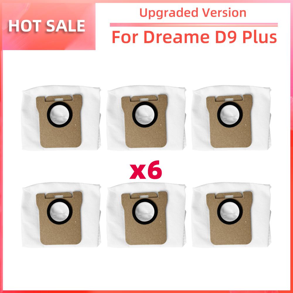 Совместимость с роботом-пылесосом Dreame D9 Plus Основная боковая щетка Фильтр HEPA Насадки для швабры Пылесборники Запасные части Аксессуары