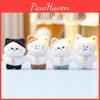 Plush Cat Toy Keychain Pendant With Pp Cotton Filling For Kids Gift Decor Bag