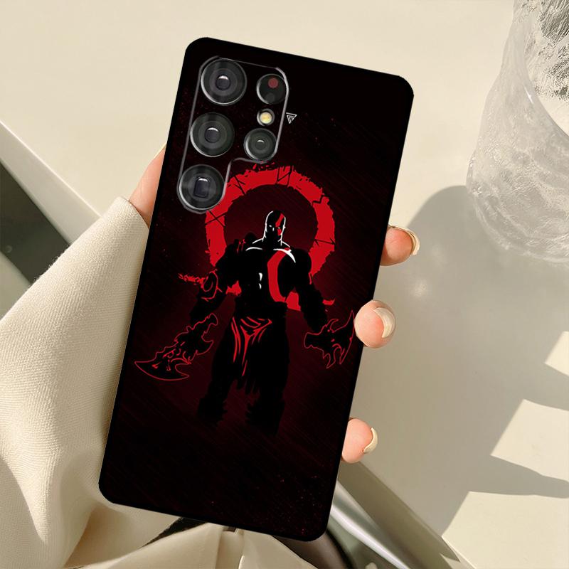 Чехол God of War для Samsung Galaxy S25 S24 S23 S22 S21 S20 Ultra S9 S10 Plus S21 FE S25 FE Задняя крышка
