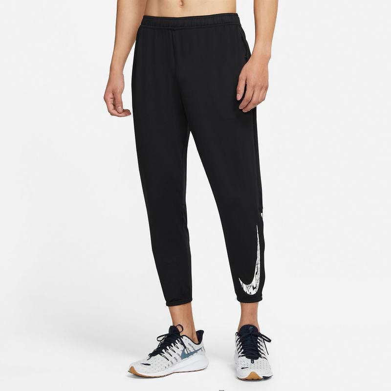 Nike Брюки для бега Essential Wild Run Dri-FIT Мужские брюки черные DA0165-010
