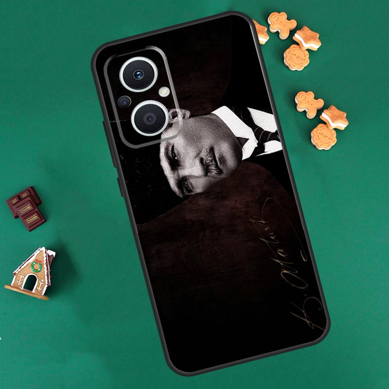 Чехол для Турции Мустафа Кемаль Ататюрк для OPPO Reno 10 Pro 4Z 5Z 8T 4 5 6 7 8 Lite OPPO Find X5 X6 Pro X2 Neo X3 Lite