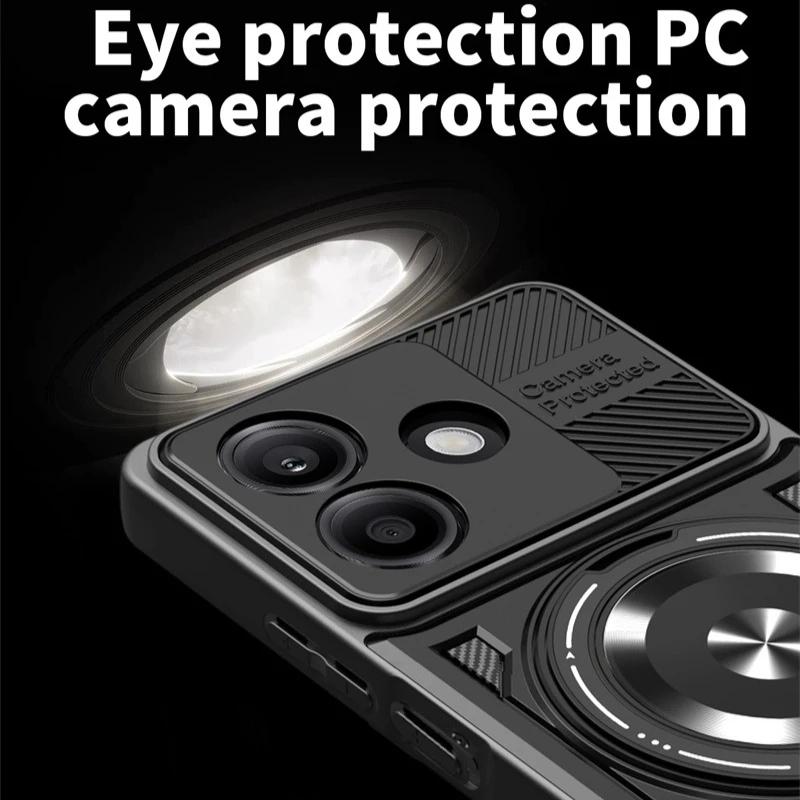 Противоударный чехол Armor для OPPO A5 Pro 5G Защитная крышка Держатель-кольцо Fundas Coque Capa