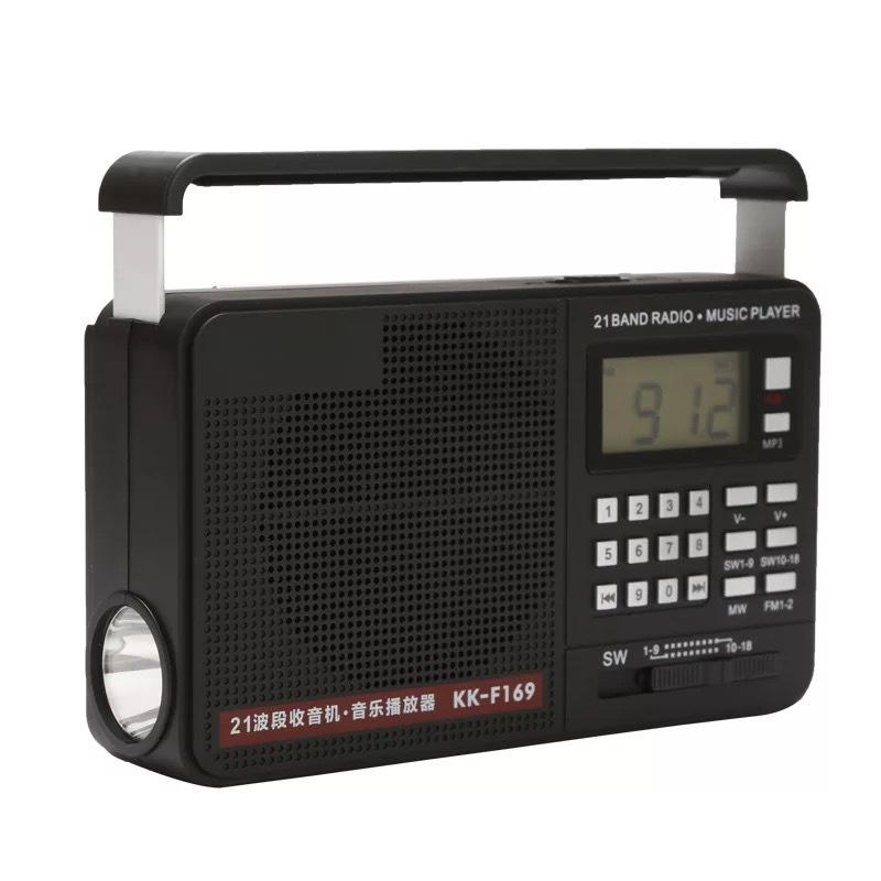 FM/AM/SW полнодиапазонное радио Bluetooth цифровое ретро радио Hi-Fi портативный U-диск USB/TF/Mp3 музыкальный плеер динамик бас светодиодный фонарик