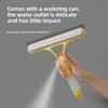 3-in-1 Window Squeegee Cleaner with Spray Bottle&Microfiber-Multi-Surface Glass/Mirror Wiper for Car,Home&Bathroom Tools