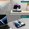 Foldable 3 In 1 Wireless Charger Stand Phone Earphone Watch Fast Charging Station Bracket for  iPhone 8-16 iWatch Airpods