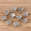 10sets(20pcs) Shoes Crafts Decoration Garment Stars Rivets Cloth Button Scrapbooking