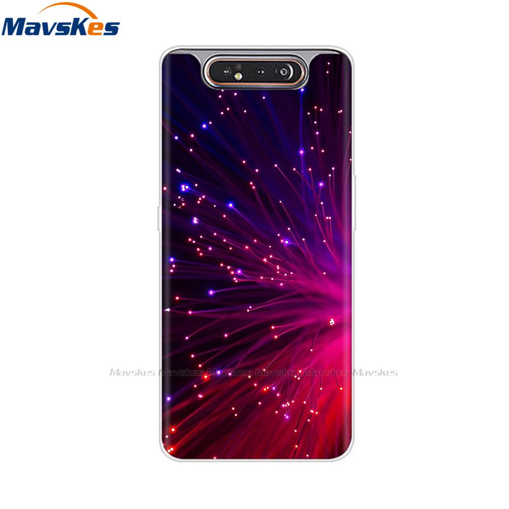 6.7'' Для Samsung Galaxy A80 Чехол Силиконовый Мягкий ТПУ Задняя Крышка Для Samsung Galaxy A90 A 80 Чехол для Телефона мягкий бампер A80 2019 Чехол