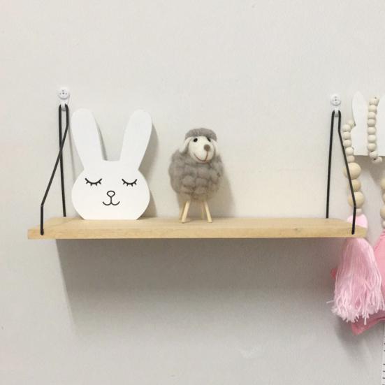 Настенная подвеска для домашней комнаты, одиночная доска, горшки, фигурки, стеллаж для хранения, держатель полки