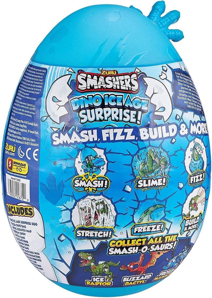 Smashers Dino Ice Age Mammoth Surprise Egg Dinosaur Sand Slime Figure Toy Dino Ice Age Mammoth Surprise Egg [предмет]