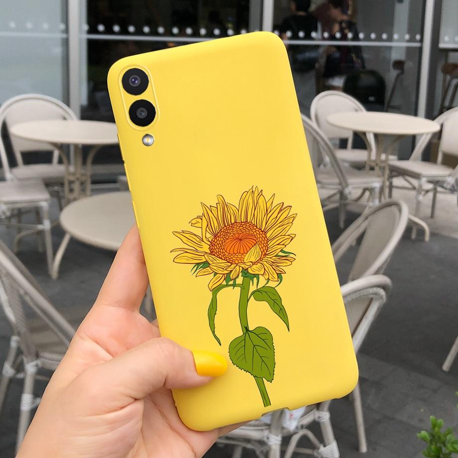 Чехол для Samsung Galaxy A02 A02S M02 M02S F02S Цветок Силиконовый Мягкий ТПУ Задняя крышка Для Samsung A02 A02s A025F A 02 s Чехол для телефона