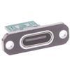 5 шт. разъем USB 3.1 Type C с винтовой фиксирующей пластиной Type-C USB Jack 3.1 Type-C 2Pin 4Pin женский разъем разъем для зарядки порт