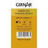 Зеленый чай Girnar с лимоном и медом (36 чайных пакетиков)