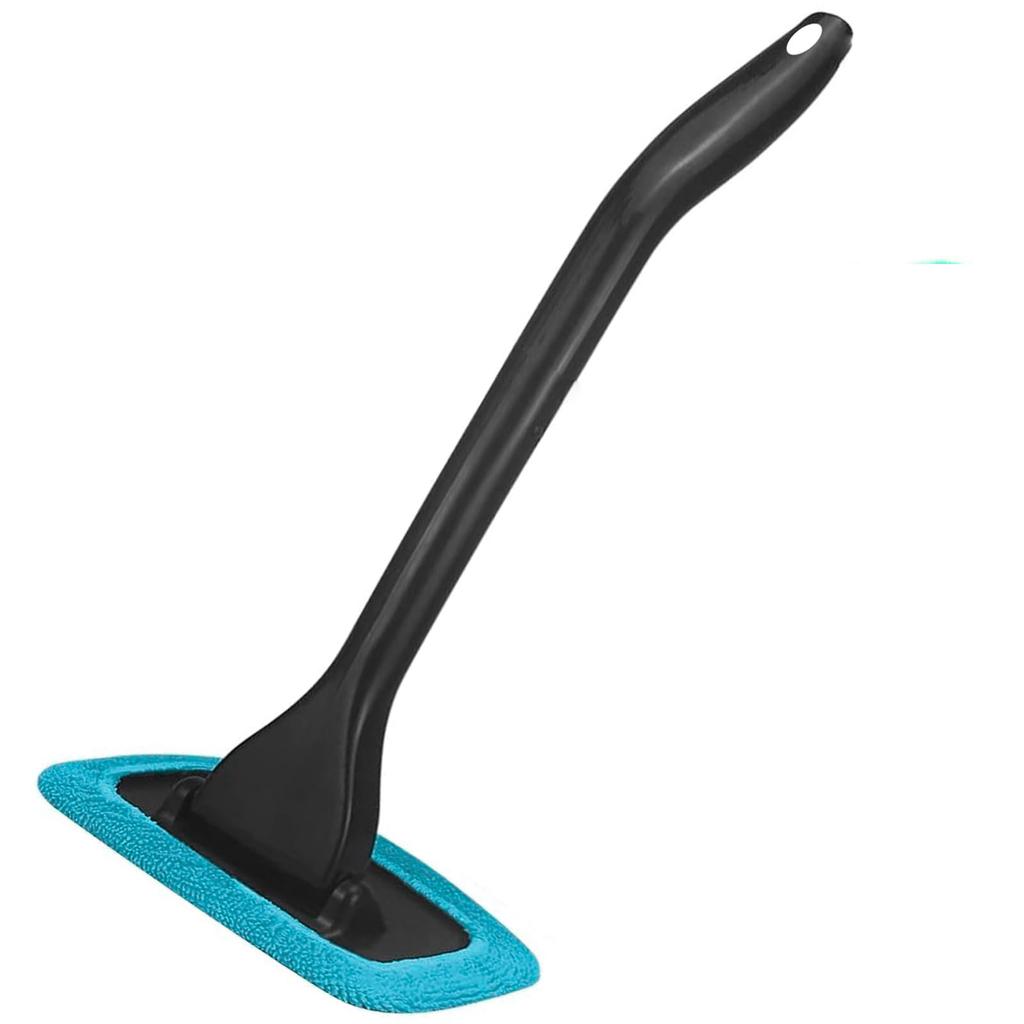 Windshield Cleaning Tool Windshield Cleaning Wand Auto Window Cleaner,Pieces Reusable Cloth Pads For Car Interior, Dirty Car Washing Brushes