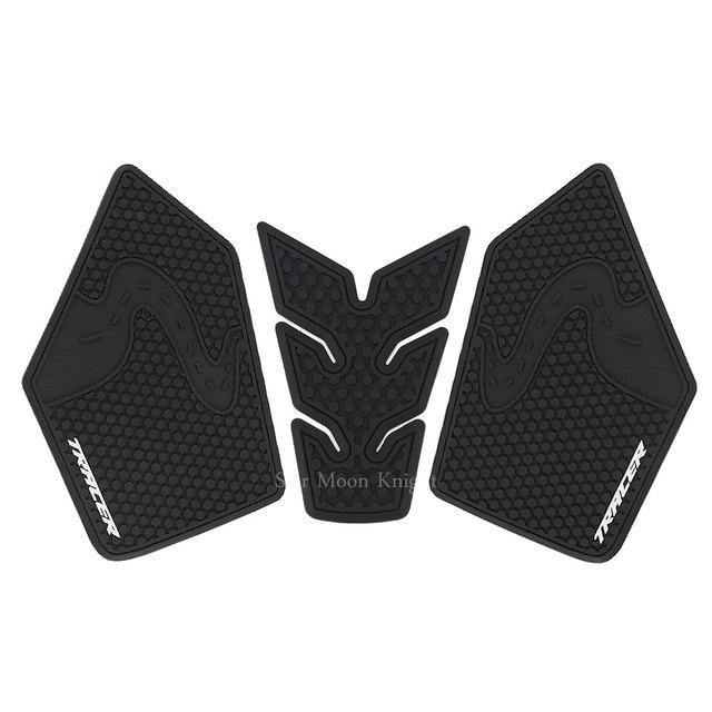 Накладка на бак мотоцикла, Нескользящие боковые наклейки на топливный бак, водостойкая резиновая накладка, наклейка для YAMAHA Tracer 9 TRACER9 TRACER-9