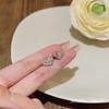 Love Earrings Simple Pink Earrings New Fashion Design Sense Earrings High Sense Online Celebrity Small Fresh Earrings.