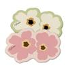 Soft Bath Mats Small Fresh Flowers Floor Mat Rugs Home Entrance Carpet Bedroom Toilet Bathroom Door Absorbent Non-Slip Foot Pad