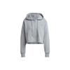 Укороченная толстовка Stella McCartney с логотипом, женская куртка, серая HI6063