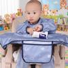 Anti-Dirty Feeding Bib Waterproof Long Sleeves Bib Easy Clean Coverall Baby Bib  Restaurant