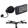 S866 Bike Computer, Electric Bike Display LCD Meter, 24V 36V 48V Electric Scooter Control Panel with SM Plug, Bicycle Speedometer Odometer, for
