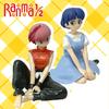 10 см В наличии Ranma 1/2 Тэндо Аканэ Ранма ПВХ Аниме Фигурка Периферия Каваи Сидящие Игрушки Настольное Украшение для Автомобиля Модель Подарки