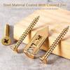 30Pcs/50Pcs Thickened Manganese Steel Wall Fastener High Hardness Steel Anchor  Drywall Installation