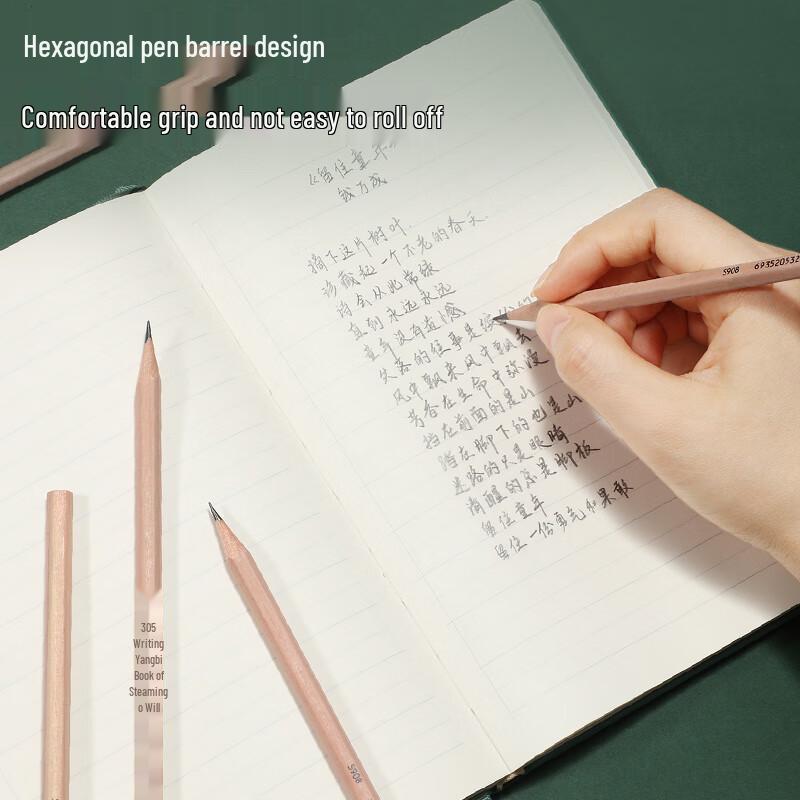 Deli S940 HB Natural Wood Pencils