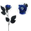 With Eyeball Eyeball Fake Flower Handmade Artificial Black Rose  Cosplay Supplies