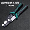 Набор плоскогубцев для зачистки проводов, обжимной инструмент, кусачки для кабеля, регулируемые клещи для зачистки проводов, многофункциональные электрические клещи для зачистки проводов и обжима
