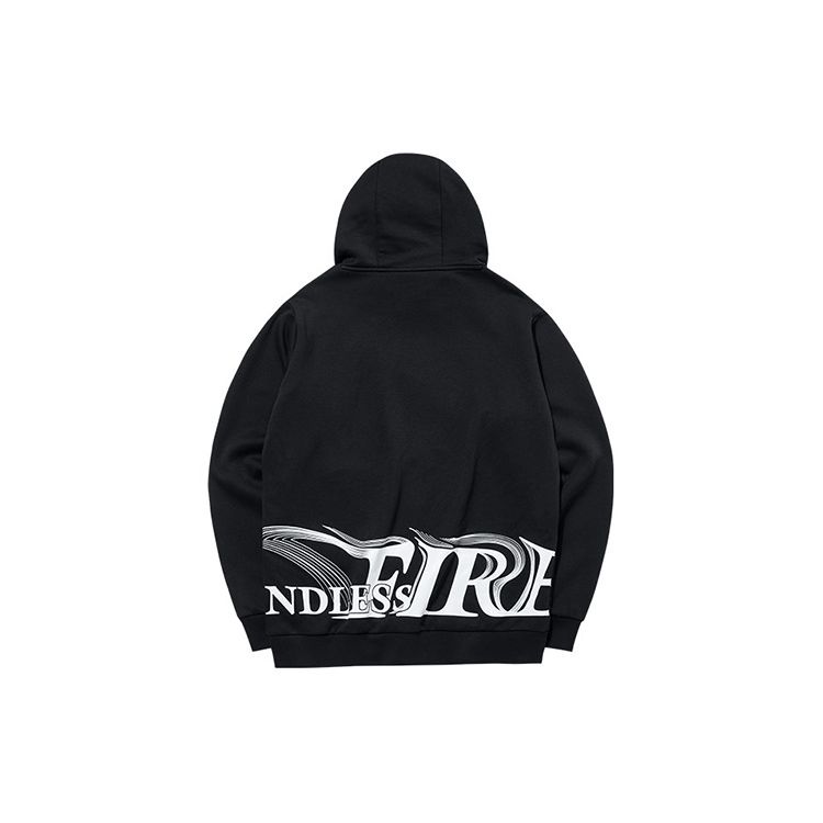 Anta Мужская трикотажная толстовка с флисовой подкладкой Basketball Series, черная 152141746-2