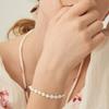 noonoo fingers mother-of-pearl heart bracelet / white mother-of-pearl