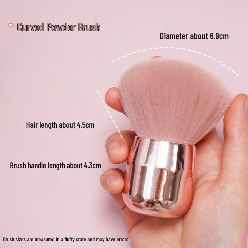 Кисть-пуховка для пудры и румян для макияжа, кисть для пыли для нейл-арта - В наличии с быстрой доставкой