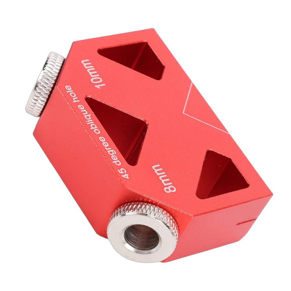 45 Degree Inclined Pocket Hole Jig 9.5mm Drill Bits Screw Jig Guide Hole Locator Jig Woodworking