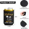 Baderke 6 Pieces Retirement Gifts Beverage Can Sleeves Funny Retirement Beer Can Sleeve Collapsible Neoprene Sleeve Beer Bottle Beverage Cooler for