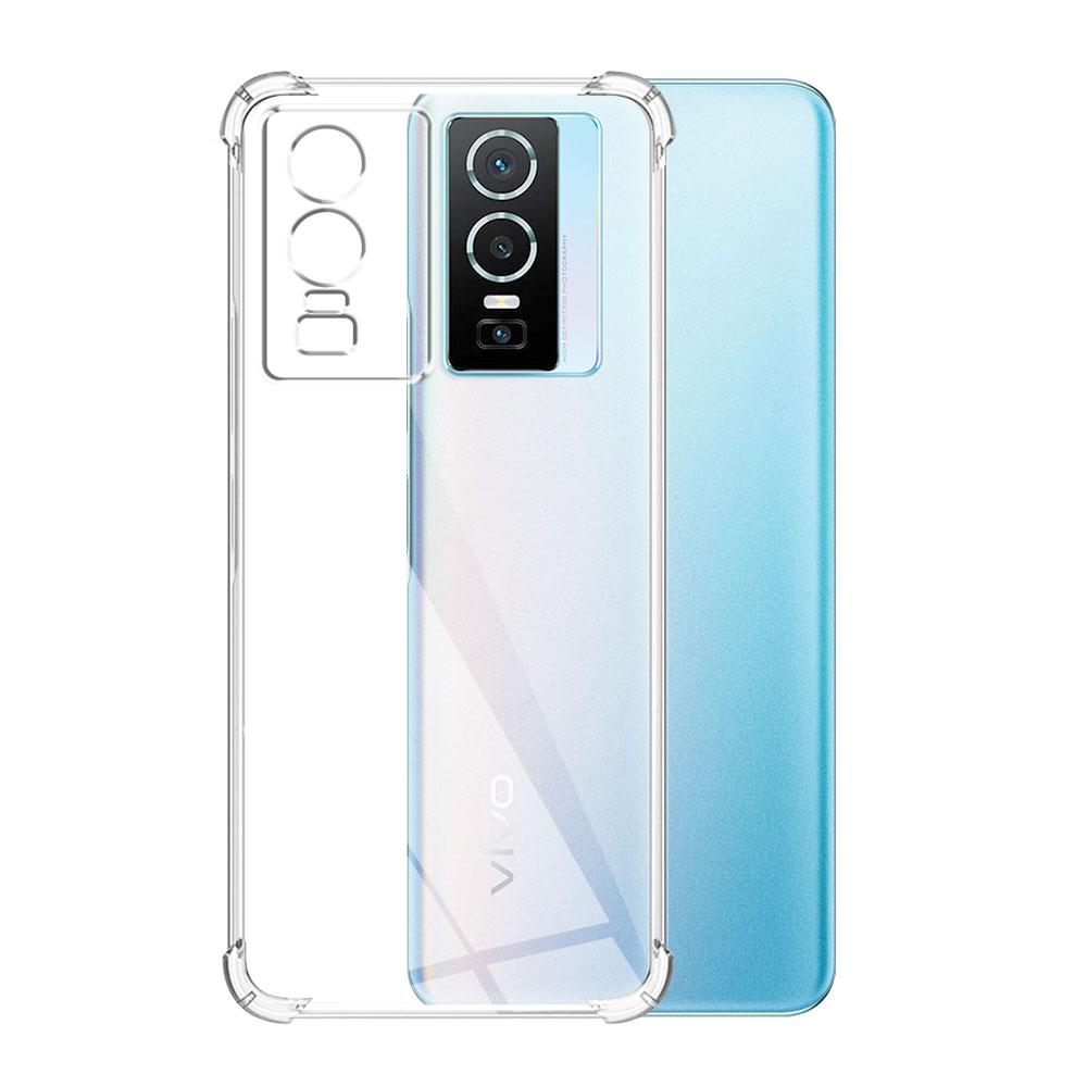 For Vivo Y76 5G Case V2124 Clear Shockproof Silicone Soft TPU Phone Case For Vivo Y74S 5G VIVO Y76S 5G Clear Protect Back Cover