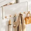 Настенная вешалка для пальто и одежды без сверления: Прочный крючок для хранения для спальни и ванной комнаты