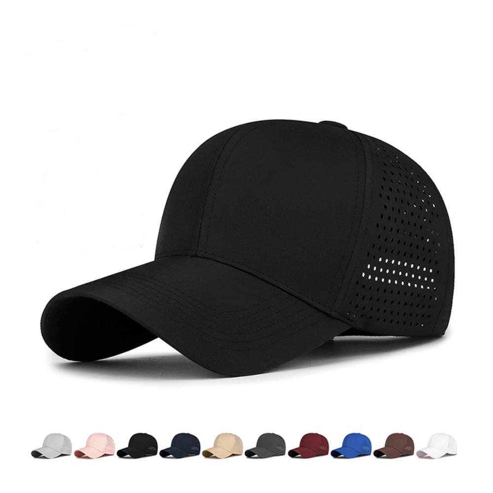Adjustable Baseball Cap Breathable Snapback Hats High Quality Quick Drying Cap Unisex