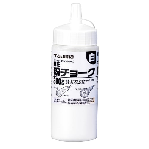 TAJIMA Powdered Chalk, White, 300g, PLC2-W300