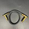 3PCS/ 6PCS Guitar Patch Cables Right Angle 15/30CM 1/4 Guitar Cable for Guitar Effect Pedals