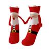 Christmas Adult Magnetic Hand In Hand Socks Personalized Socks For Indoor And Outdoor Use, Paired With Christmas Atmosphere Clothing