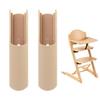 2 x Apomoons Feeding Chair Leg Extensions